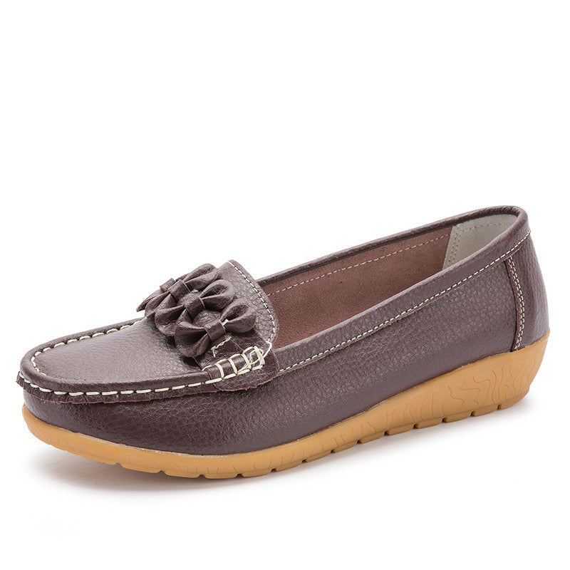 size 11 women slip on loafers bowknot flat comfortable loafers
