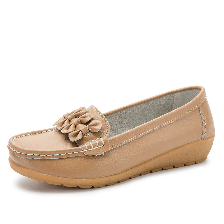 size 11 women slip on loafers bowknot flat comfortable loafers