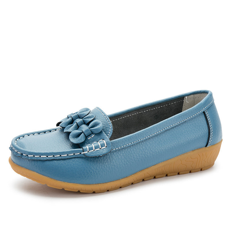 size 11 women slip on loafers bowknot flat comfortable loafers