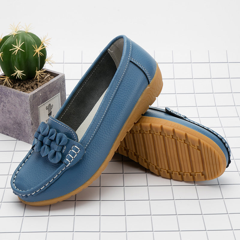 size 11 women slip on loafers bowknot flat comfortable loafers