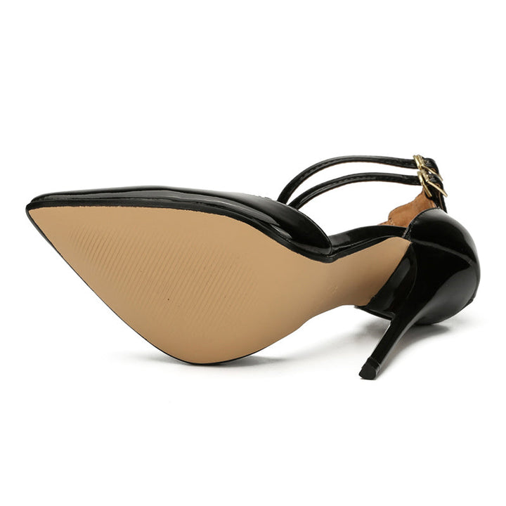 size 13.5 women stiletto heels ankle strap closed toe heel sandal