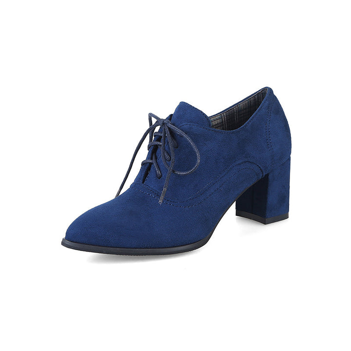 size 13.5 women heeled loafers pointed toe lining fur loafers