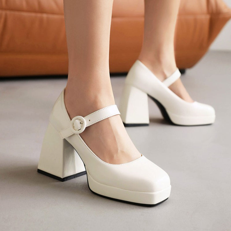 size 13 women platform loafers patent leather chunky loafers