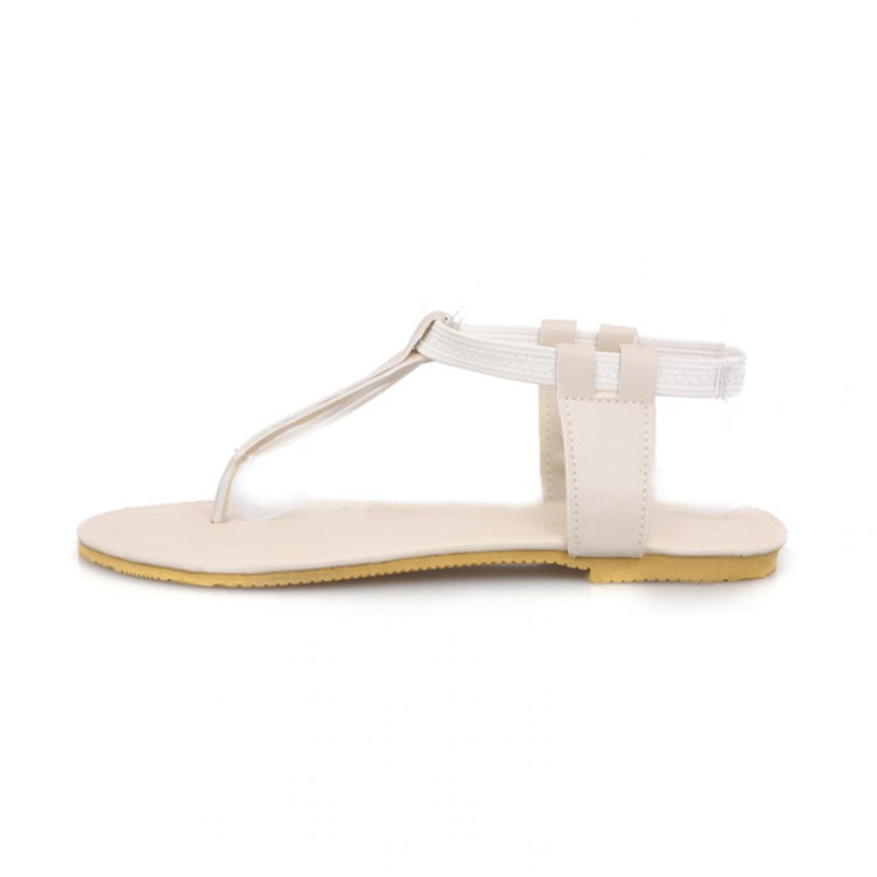size 16 women flat sandals elastic slip on beach boho sandals